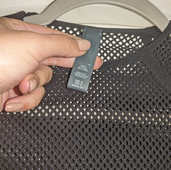 NWOT SKIMS WARP KNIT COVER UPLONG SLEEVE DRESS SIZE XXS-S - Picture 7 of 7